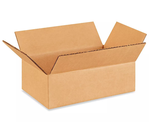 25-Pack Corrugated Boxes (10" x 6-1/4" x 3-3/4" ECT40)