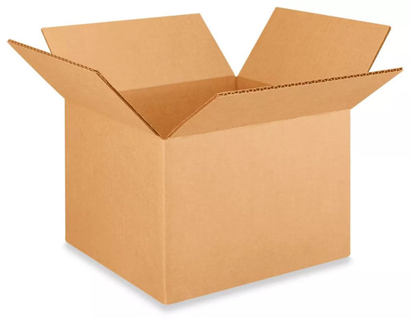 25-Pack Corrugated Boxes (8" x 8" x 6" ECT40)